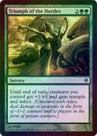 MtG New Phyrexia Uncommon Foil Triumph of the Hordes #123