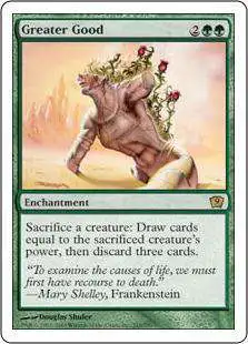 MtG 9th Edition Rare Greater Good #245