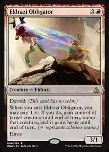 MtG Trading Card Game Oath of the Gatewatch Rare Eldrazi Obligator #96
