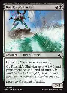 MtG Trading Card Game Oath of the Gatewatch Common Foil Kozilek's Shrieker #73