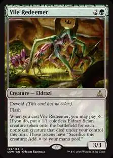 MtG Trading Card Game Oath of the Gatewatch Rare Foil Vile Redeemer #125