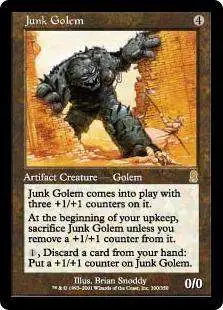 MtG Odyssey Rare Junk Golem #300