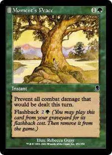 MtG Odyssey Common Moment's Peace #251