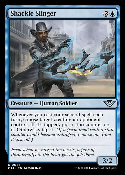 Magic The Gathering Outlaws of Thunder Junction Single Card Uncommon  Shackle Slinger 65 - ToyWiz