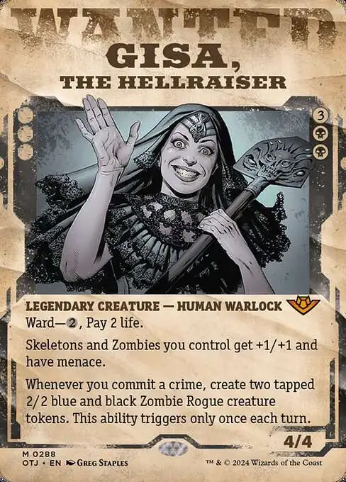 mtg wanted cards Outlaws of Thunder Junction Commander Deck return that card to the battlefield tapped under your control. Wanted Griffin | Outlaws of
