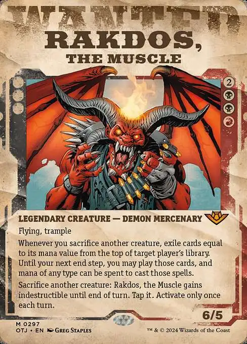 wanted poster mtg cards Magic The Gathering - Outlaws of Thunder Junction Ace in a wanted poster design Here are your backup Commanders