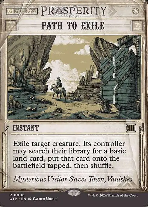 prosperity cards mtg thunder junction Ionize [Outlaws of Junction: Breaking News] Breaking News (OTP) #23 Illustrated by Mark A. Magic: The Gathering Outlaws of