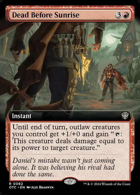 outlaw mtg cards Rakish Crew (OTJ-099)