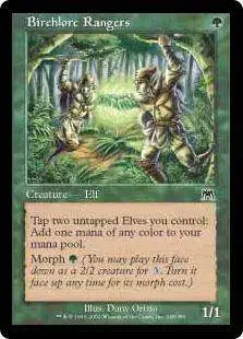 MtG Onslaught Common Foil Birchlore Rangers #248