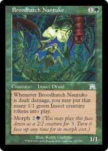 MtG Onslaught Uncommon Foil Broodhatch Nantuko #250