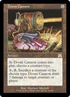 MtG Onslaught Rare Doom Cannon #307