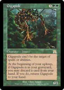 MtG Onslaught Rare Gigapede #264