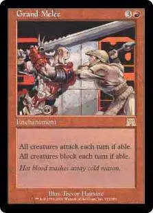 MtG Onslaught Rare Grand Melee #211