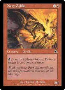 MtG Onslaught Common Foil Nosy Goblin #220