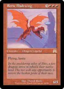 MtG Onslaught Rare Rorix Bladewing #224