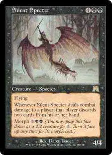 MtG Onslaught Rare Silent Specter #169