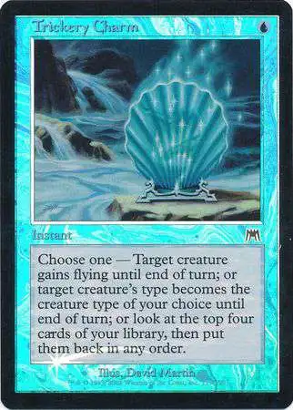 MtG Onslaught Common Foil Trickery Charm #119