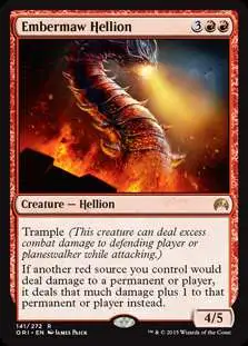 MtG Origins Rare Embermaw Hellion #141