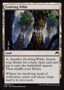 MtG Origins Common Evolving Wilds #246