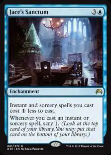 MtG Origins Rare Foil Jace's Sanctum #61