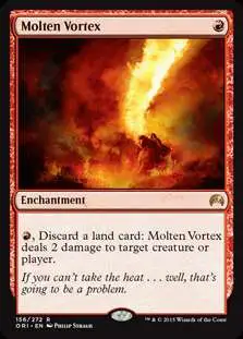 MtG Origins Rare Molten Vortex #156