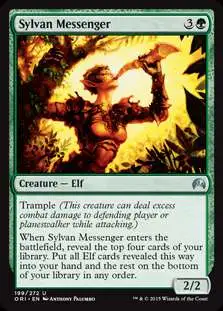 MtG Origins Uncommon Sylvan Messenger #199
