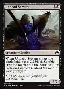 MtG Origins Common Undead Servant #124