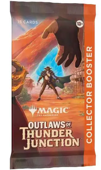 MtG Outlaws of Thunder Junction COLLECTOR Booster Pack [15 Cards]