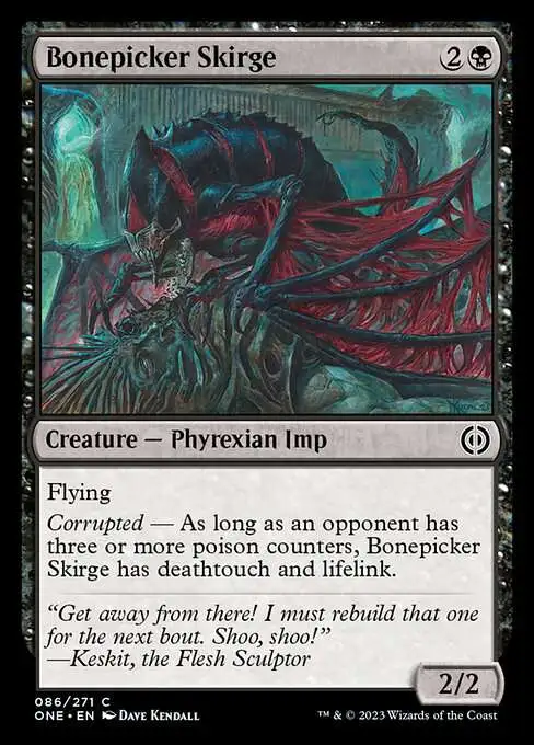 MtG Phyrexia: All Will Be One Common Bonepicker Skirge #86