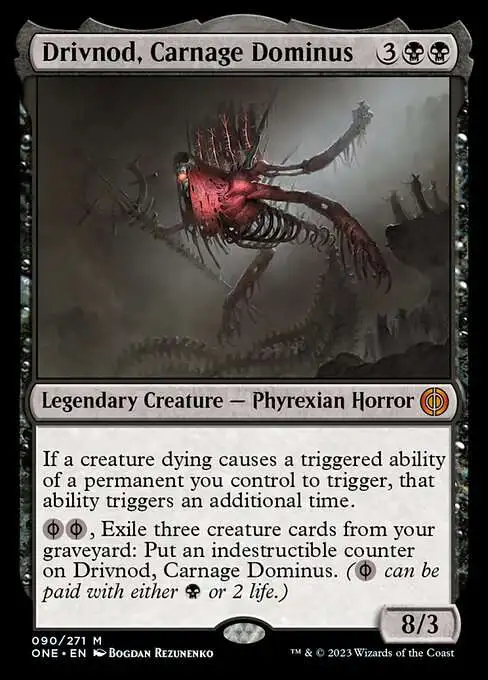 MtG Phyrexia: All Will Be One Mythic Rare Drivnod, Carnage Dominus #90