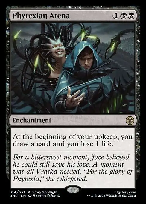 MtG Phyrexia: All Will Be One Rare Phyrexian Arena #104