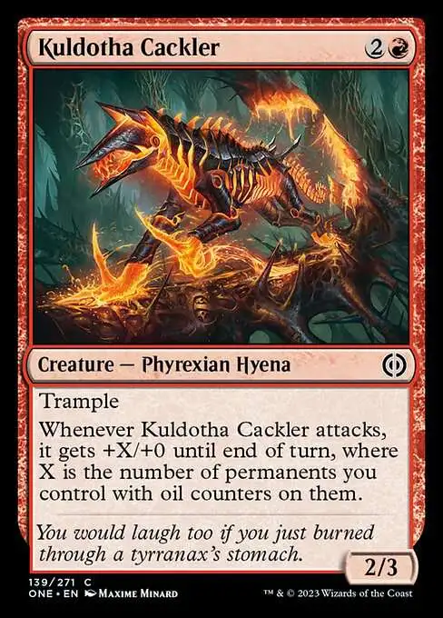 MtG Phyrexia: All Will Be One Common Kuldotha Cackler #139