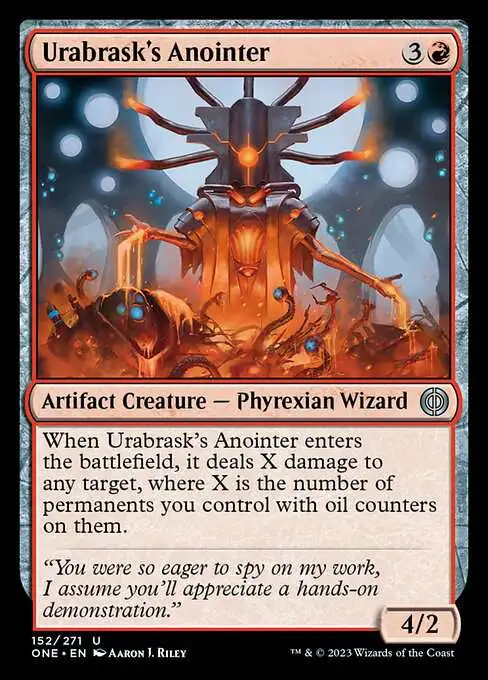 MtG Phyrexia: All Will Be One Uncommon Urabrask's Anointer #152