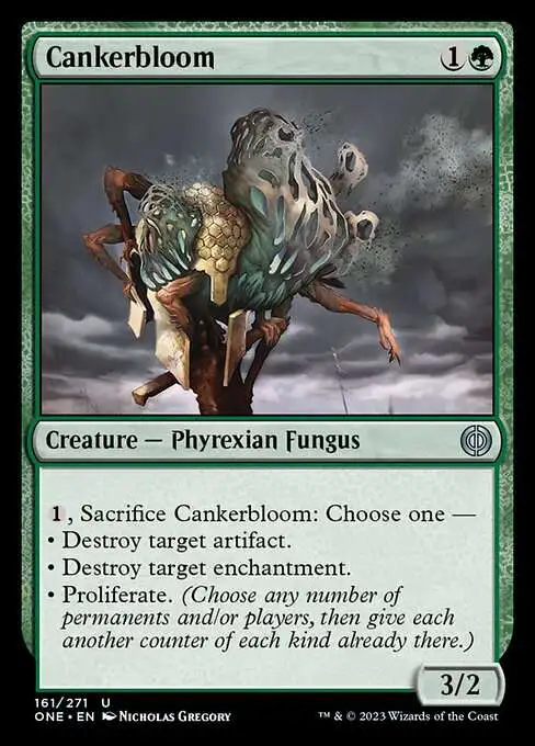 MtG Phyrexia: All Will Be One Uncommon Cankerbloom #161