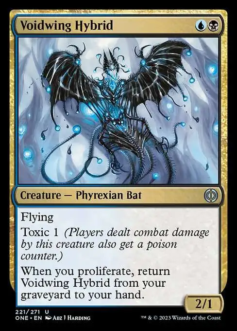 MtG Phyrexia: All Will Be One Uncommon Voidwing Hybrid #221