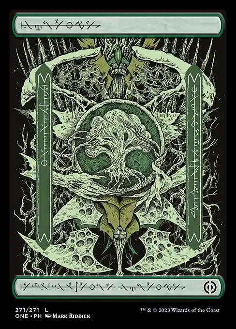 MtG Phyrexia: All Will Be One Common Forest #271 [Phyrexian]