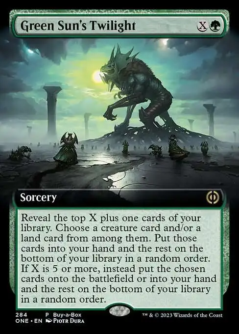 Magic The Gathering Phyrexia All Will Be One Single Card Rare Green Suns  Twilight 284 Buy-a-Box - ToyWiz
