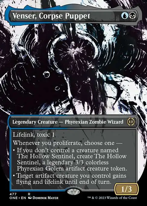 Magic The Gathering Phyrexia All Will Be One Single Card