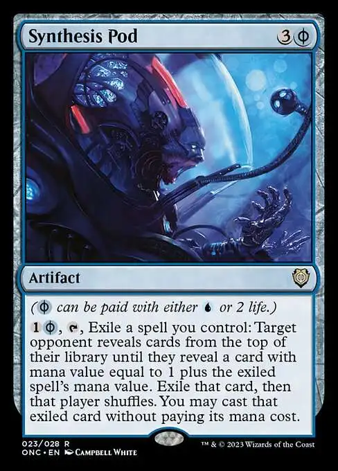 MtG Phyrexia: All Will Be One Commander Rare Synthesis Pod #23 [Set Booster]