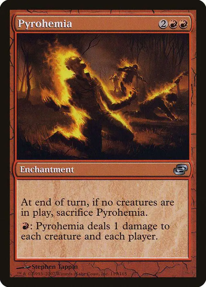 MtG Planar Chaos Uncommon Pyrohemia #119