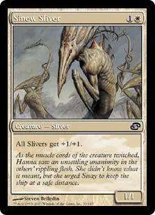 MtG Planar Chaos Common Foil Sinew Sliver #30