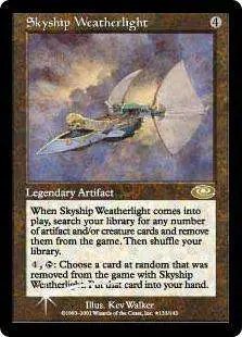 MtG Planeshift Rare Skyship Weatherlight #133 [Mark Tedin]