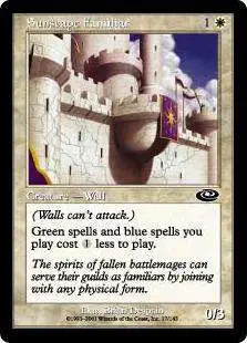 MtG Planeshift Common Sunscape Familiar #17