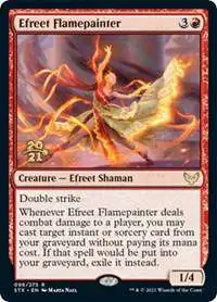 MtG Prerelease & Release Rare Efreet Flamepainter #98 [Prerelease Promo Foil]