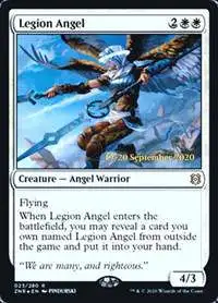 MtG Prerelease & Release Promo Legion Angel #23 [Prerelease Promo Foil]