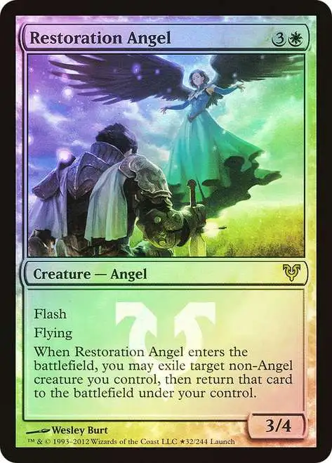 MtG Prerelease & Release Promo Restoration Angel [CHINESE Launch Promo]