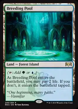 MtG Trading Card Game Ravnica Allegiance Rare Breeding Pool #246