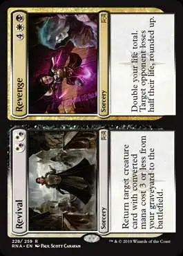MtG Trading Card Game Ravnica Allegiance Rare Revival // Revenge #228
