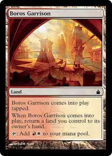 MtG Trading Card Game Ravnica: City of Guilds Common Boros Garrison #275