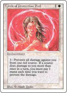 MtG Revised Common Circle of Protection: Red #12